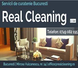 Real Cleaning - Firma de curatenie, Servicii de curatenie